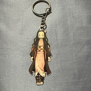 Nezuko Anime Character Keychain